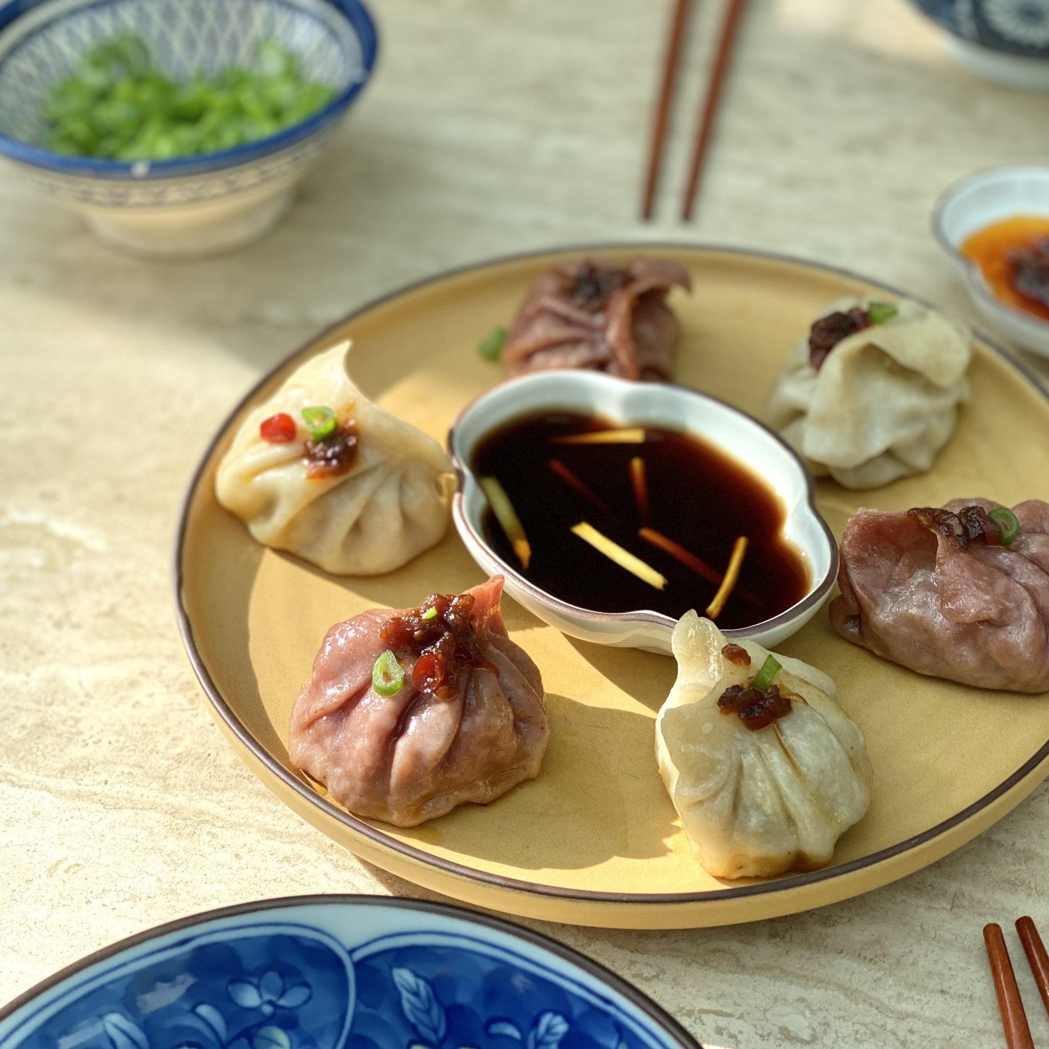 Chicken & Chinese leaf dumplings (20)